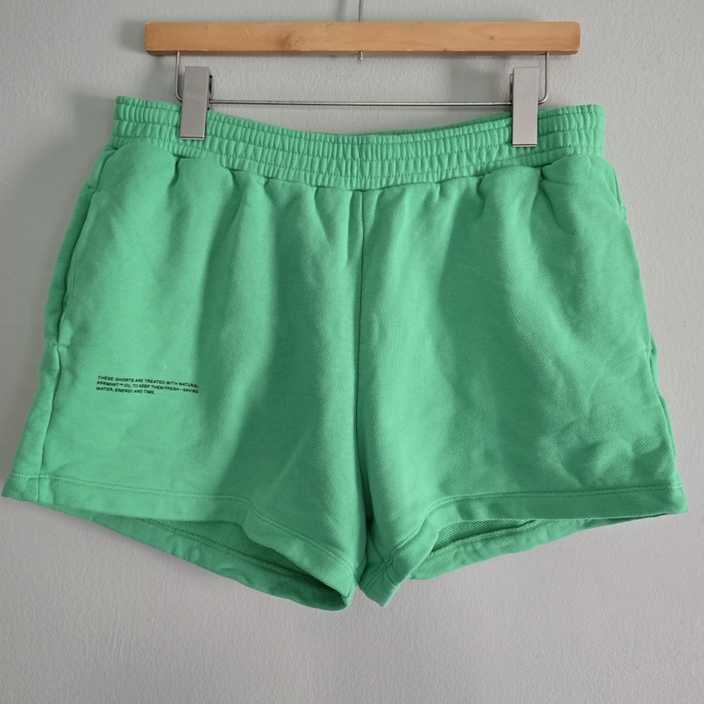 Pangaia Green 365 Cotton Sweat Shorts Women's XL